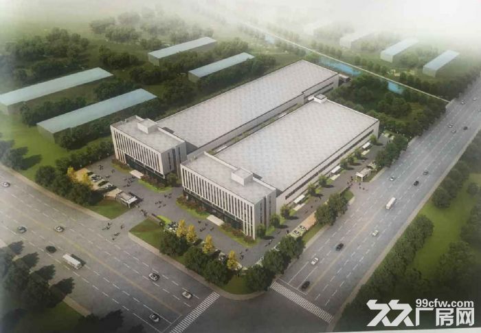 南通开发区锡通园区30000平方混凝土框架结构标准厂房仓库办公大楼出租公司自建