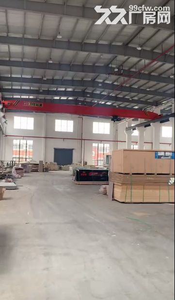 全新砖混单层厂房 12米带行车 3600平 海门开发区