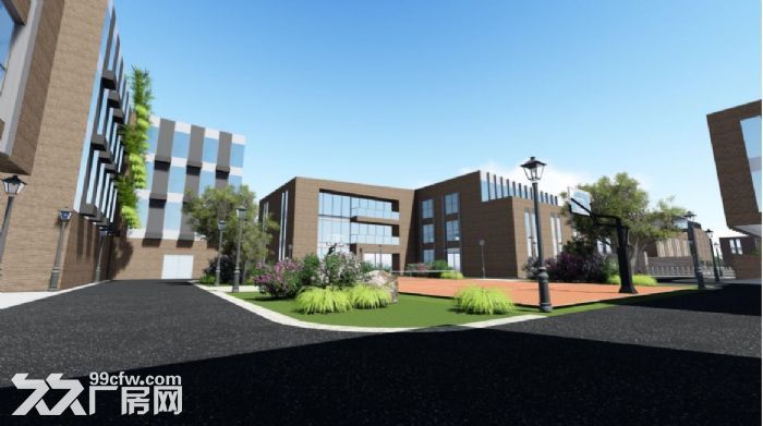 智汇湾全新独栋办公厂房出租，可整租可分割-图3